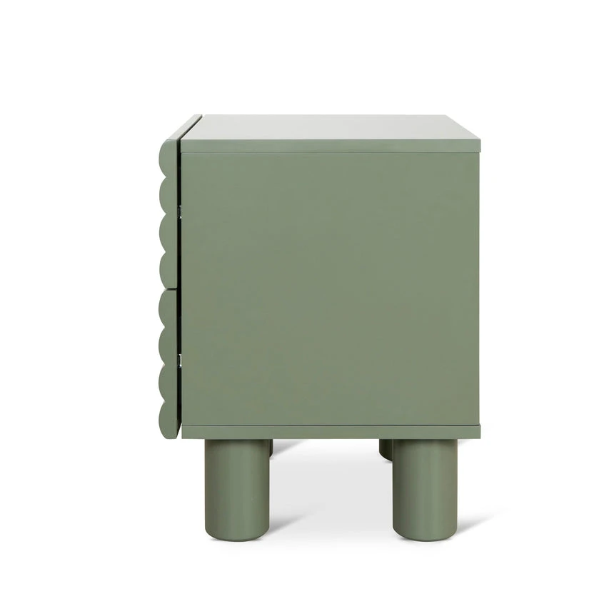 48cm Bedside Table - Green 5 48cm Bedside Table - Green - Image 5