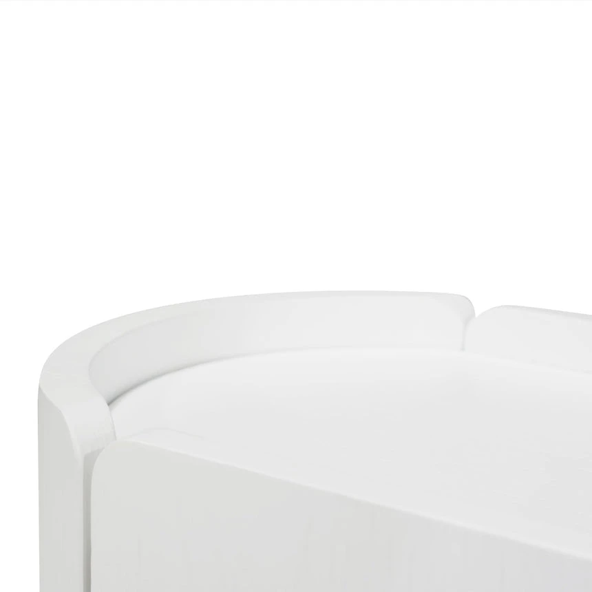 60cm Bedside Table - White Oak 8 60cm Bedside Table - White Oak - Image 8
