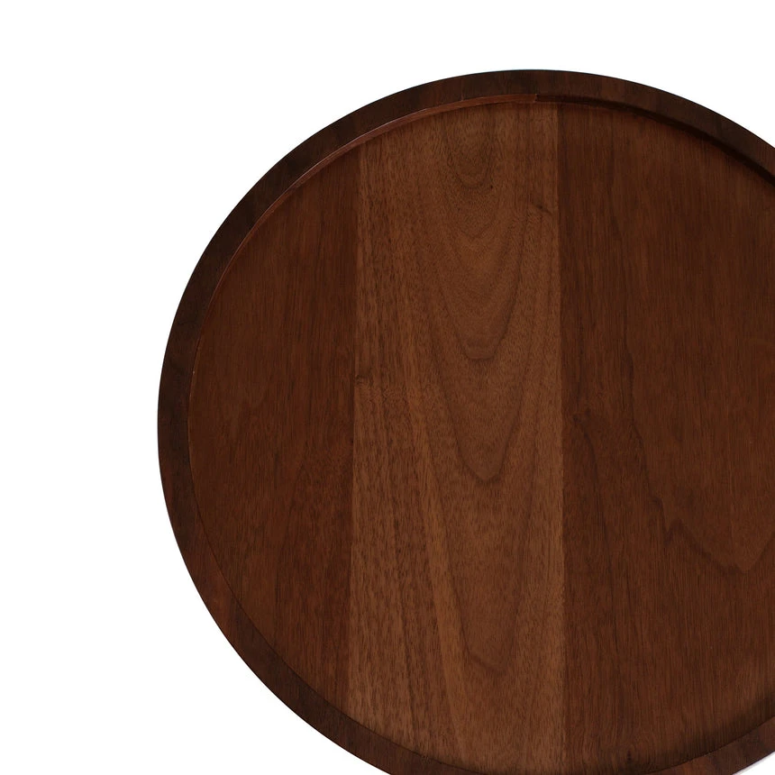 White Side Table - Walnut 8 White Side Table - Walnut - Image 8