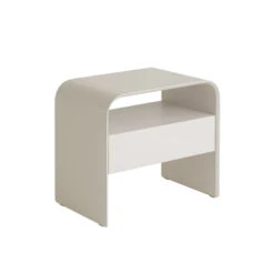 Bedside Table - Warm Grey