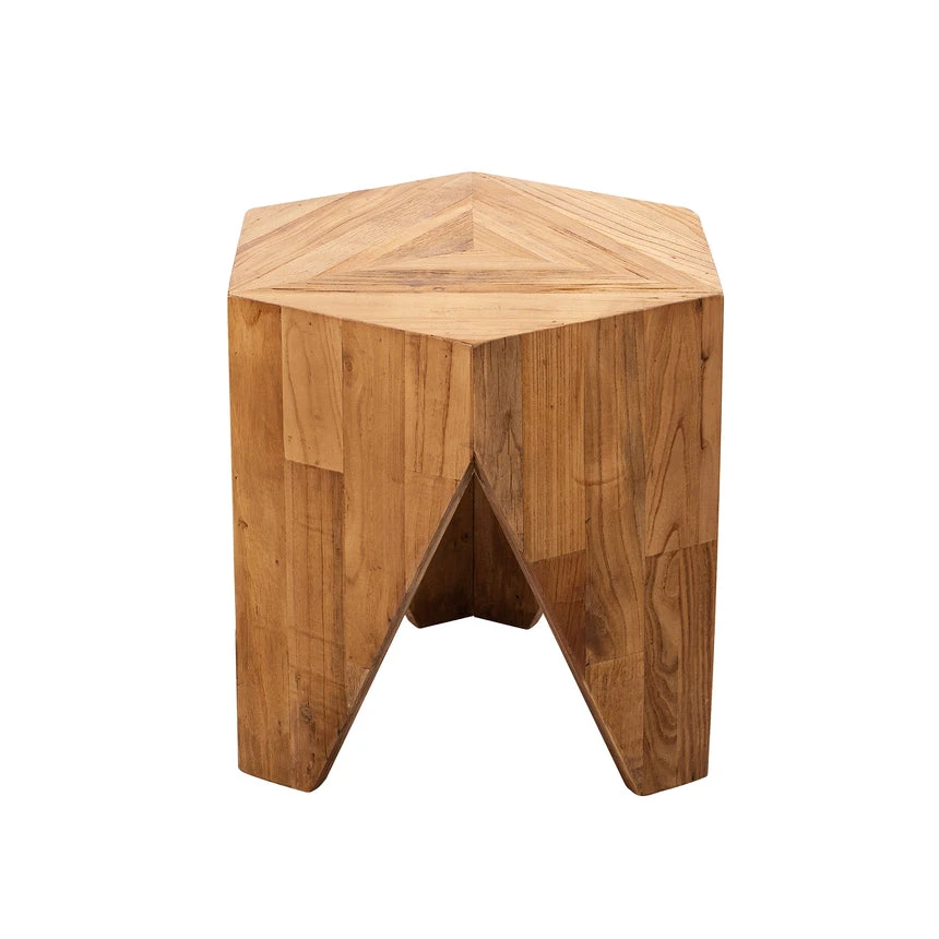 Elm Side Table - Natural