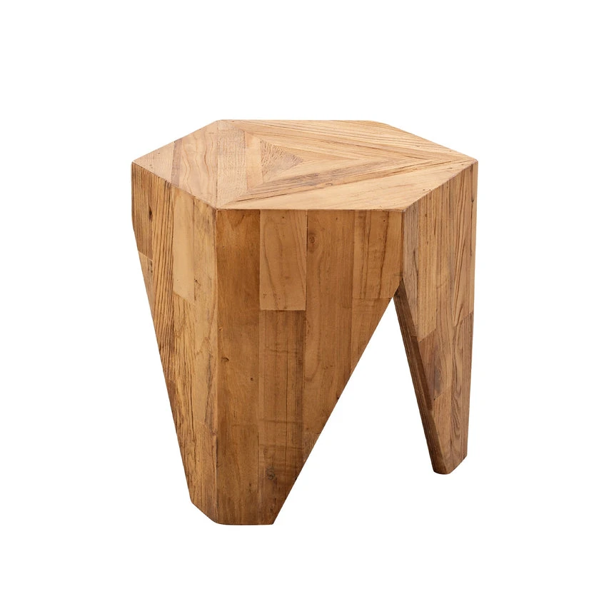 Elm Side Table - Natural - Image 4