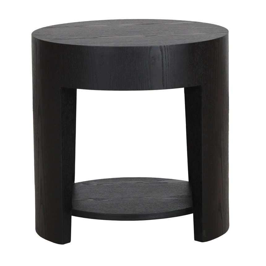 55cm Side Table - Full Black - Image 3