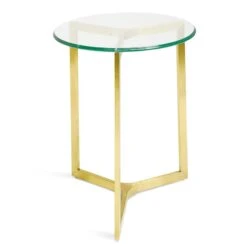 Round Glass Side Table - Gold Base -Calibre Furniture Sales Store ST2356 KS 3 860x 82e26c34 ddc7 43fa 8571 085785d329d4