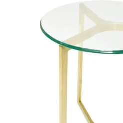 Round Glass Side Table - Gold Base -Calibre Furniture Sales Store ST2356 KS 6 860x 888822ad eaf2 4f46 8055 1ef9034d67f3