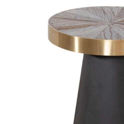 Side Table - Natural Top With Dark Grey Base -Calibre Furniture Sales Store ST2791 NI Side Table Natural Top with Dark Grey Base 2 860x 8caf435f 490e 4cf7 bd17 3aed92f8a5d3