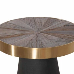 Side Table - Natural Top With Dark Grey Base -Calibre Furniture Sales Store ST2791 NI Side Table Natural Top with Dark Grey Base 4 860x 2e317e12 d738 4196 96a1 42a63d66b920
