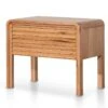 Single Drawer Bedside Table - Messmate