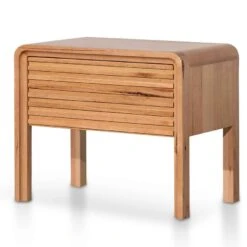 Single Drawer Bedside Table - Messmate