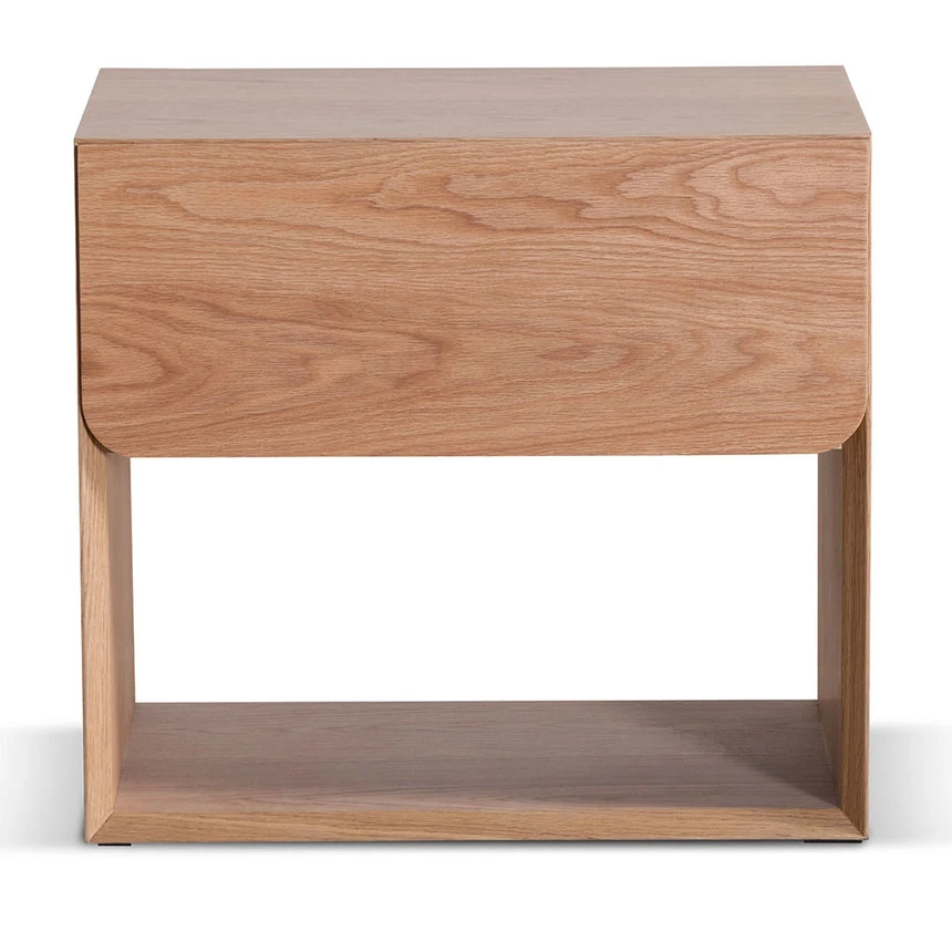 Oak Bedside Table - Natural - Image 2