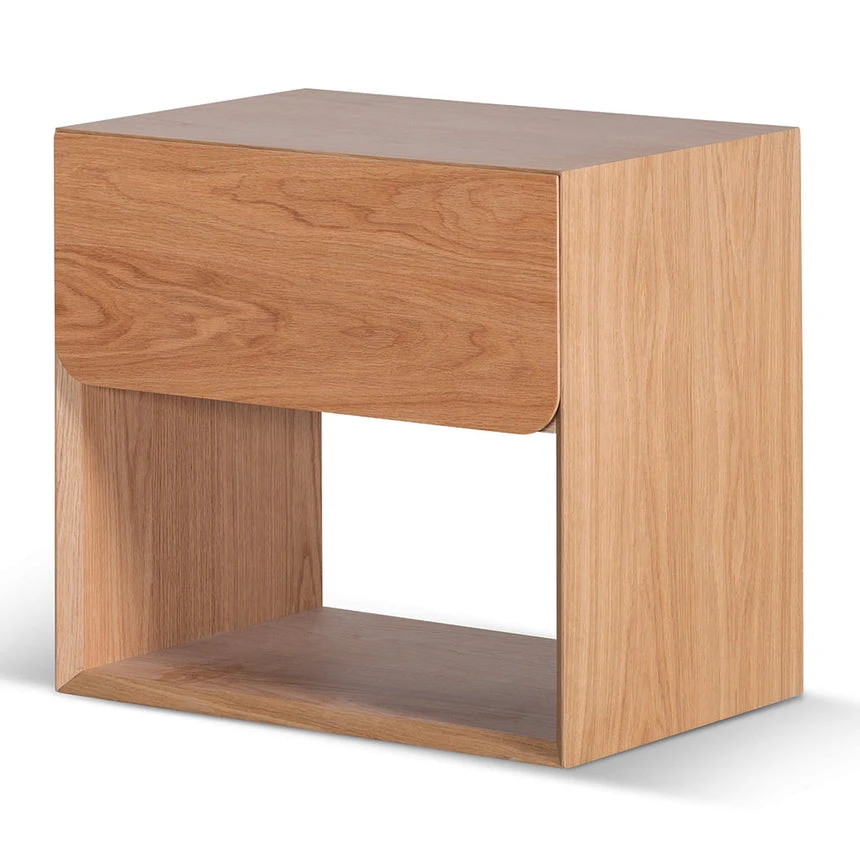 Oak Bedside Table - Natural - Image 3
