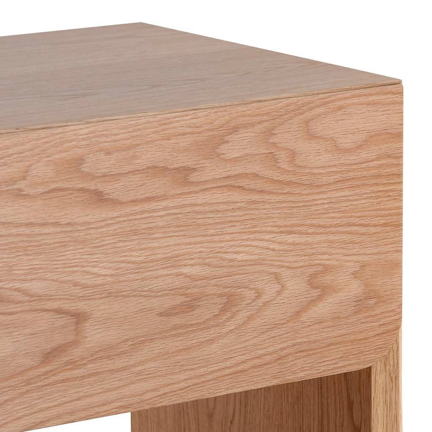 Oak Bedside Table - Natural - Image 8