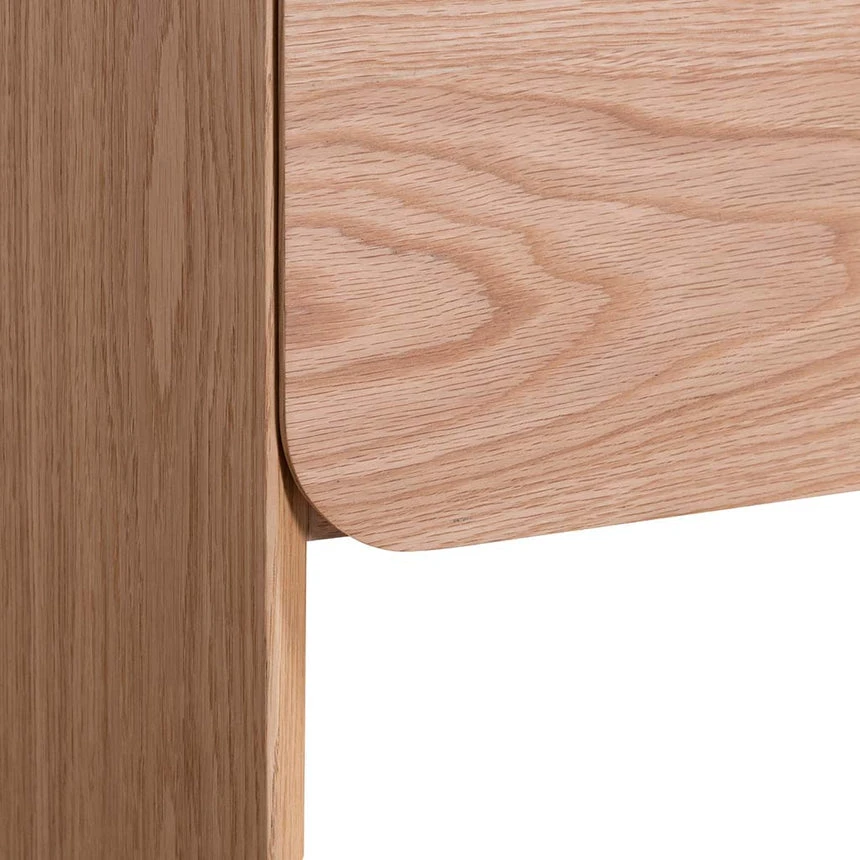 Oak Bedside Table - Natural - Image 6