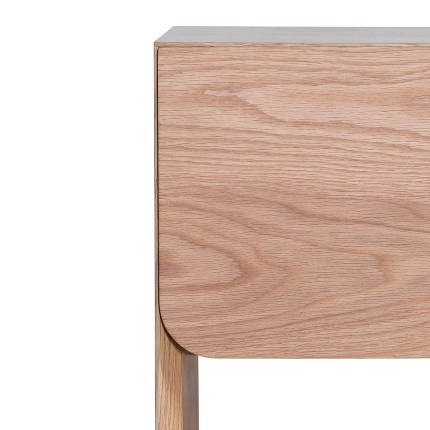 Oak Bedside Table - Natural - Image 7