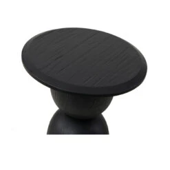 Round Side Table - Full Black -Calibre Furniture Sales Store ST8296 NIRoundSideTable FullBlack 3 860x 6eae0683 9c4c 4f48 90ff ce445cc36f51