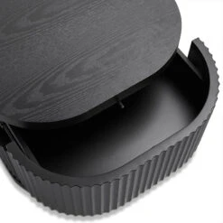 Bedside Table - Full Black -Calibre Furniture Sales Store ST8343 DW 12 860x a76c99af 4b0d 4ab0 be5b d15bf6d5cd2d