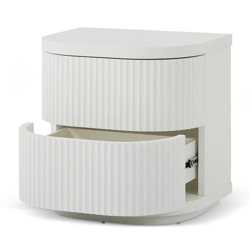 Bedside Table - Full White - Image 6