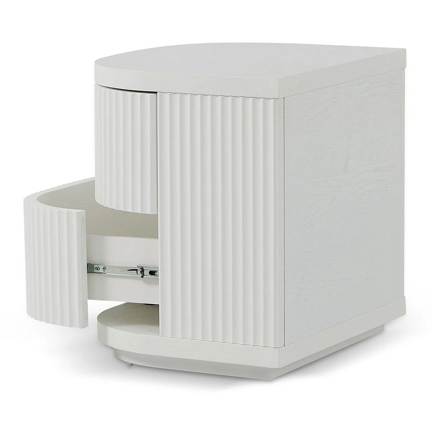 Bedside Table - Full White - Image 8