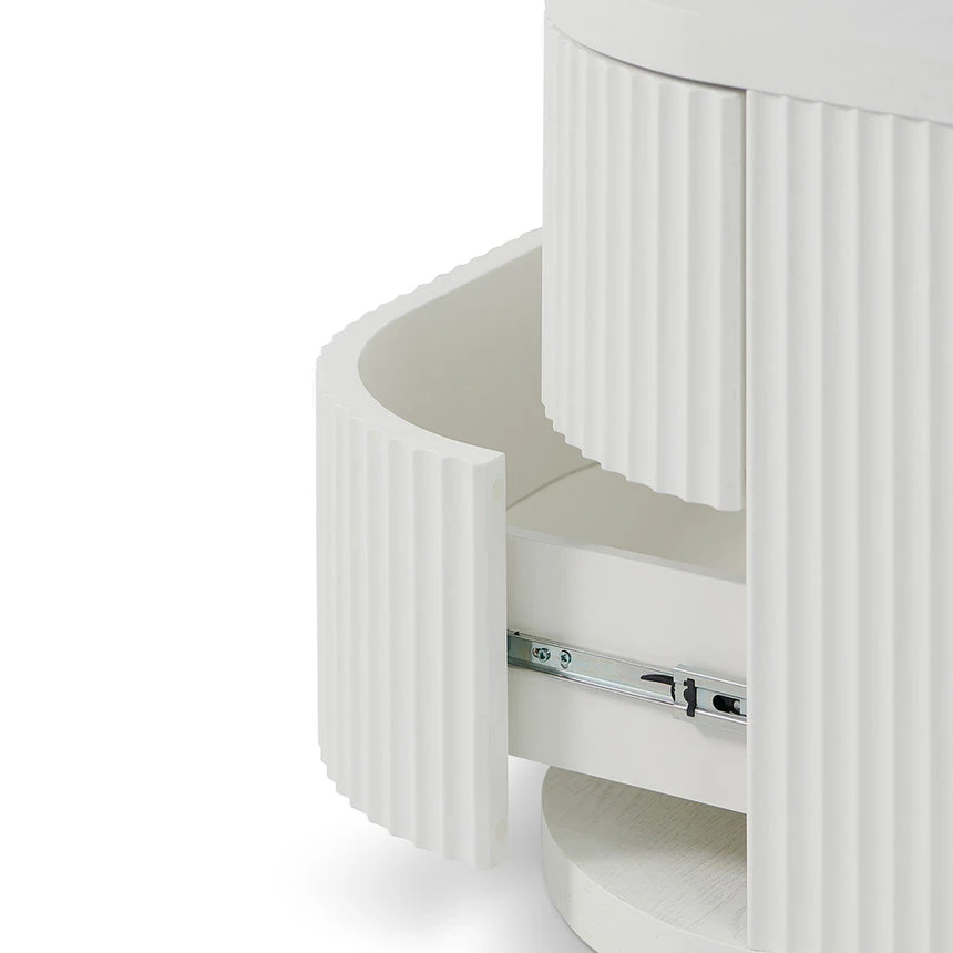 Bedside Table - Full White - Image 9