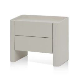 Bedside Table - Light Grey