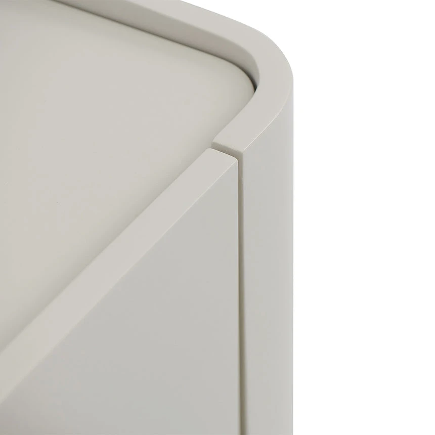 Bedside Table - Light Grey - Image 8
