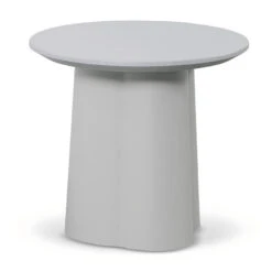 Round Side Table - Light Grey -Calibre Furniture Sales Store ST8495 SD 4 860x 245e149a 541e 46a5 bb3e 45899de8e293