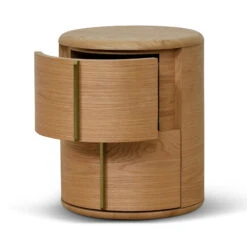 46cm Round Bedside Table - Natural -Calibre Furniture Sales Store ST8555 CN46cmRoundBedsideTable Natural 4 860x 484018f0 ee32 4adc 9a24 985139015ea5