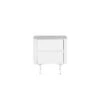 Bedside Table - White
