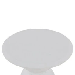 Round Side Table - Full White -Calibre Furniture Sales Store ST8956 NIRoundSideTable FullWhite 5 860x 37f2ad58 8fb0 4066 9bf7 815397127038
