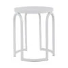Oak Side Table - Full White