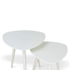 Set Of 2 - Side Table - White -Calibre Furniture Sales Store ST8986 KDSetof2 SideTable White 10 860x ae32d66d 987b 4b23 b58c e53005bf9bd4