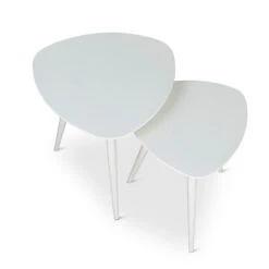 Set Of 2 - Side Table - White -Calibre Furniture Sales Store ST8986 KDSetof2 SideTable White 3 860x ec7bbd03 fa3c 419e 81ab 1b2056a474ce