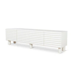 2m TV Entertainment Unit - White