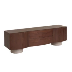 TV Entertainment Unit - Walnut