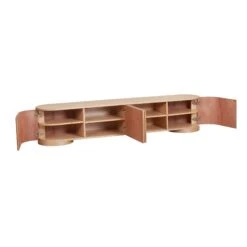 2.2m TV Entertainment Unit - Natural