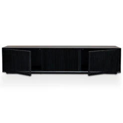 2m Entertainment TV Unit - Black Veneer -Calibre Furniture Sales Store TV2724 DW 03 860x 17f7a30f 74ab 4ed2 8b06 b1f7c73cdf6c