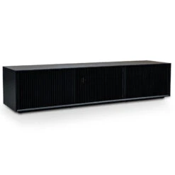 2m Entertainment TV Unit - Black Veneer -Calibre Furniture Sales Store TV2724 DW 05 860x f7da6ae6 a4e7 46f7 a67c f834f6078e61