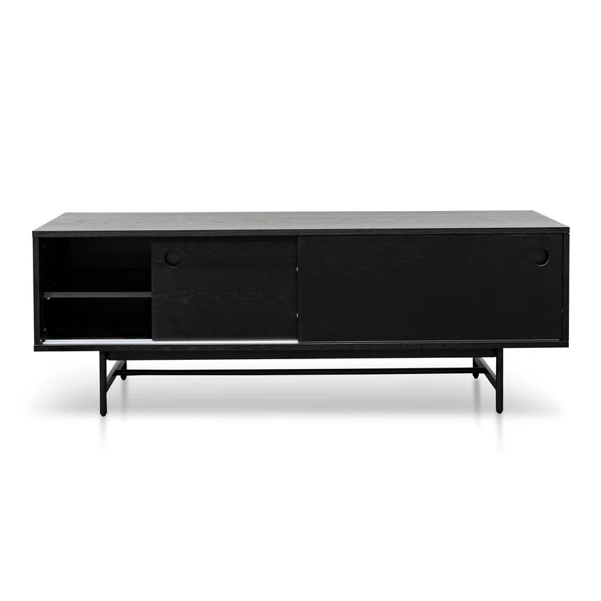 Entertainment TV Unit - Black - Image 6