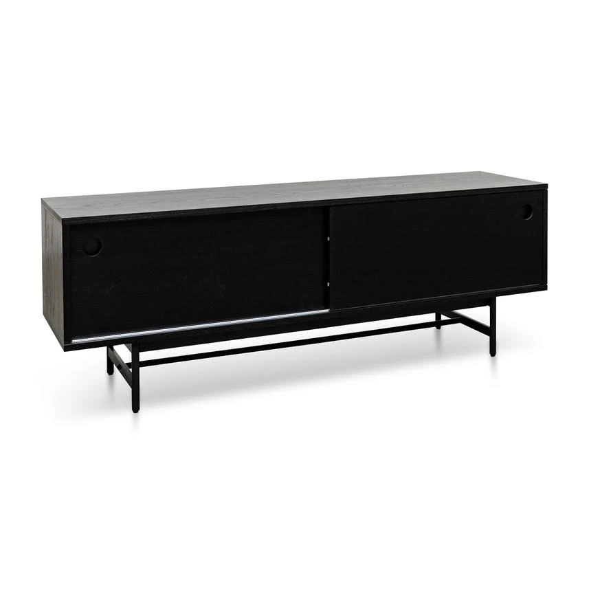 Entertainment TV Unit - Black - Image 8