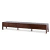 2.2m TV Entertainment Unit - Walnut