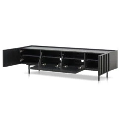 2m Wooden TV Entertainment Unit - Full Black -Calibre Furniture Sales Store TV8446 KD4 860x a8f465a2 48b3 4b4f bca8 ad461f2453f0