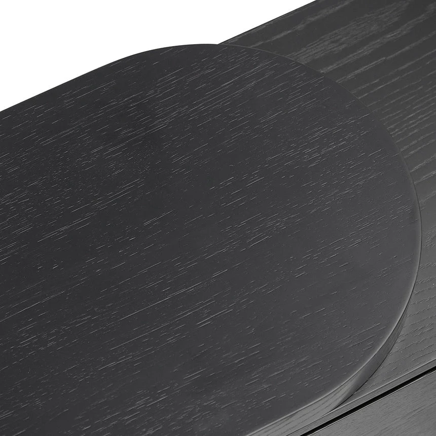 Extendable TV Entertainment Unit - Full Black Oak - Image 9