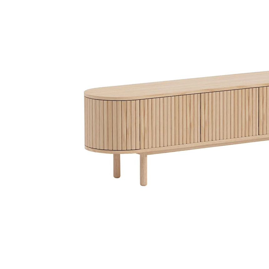 2m TV Entertainment Unit - Natural 3 2m TV Entertainment Unit - Natural - Image 3