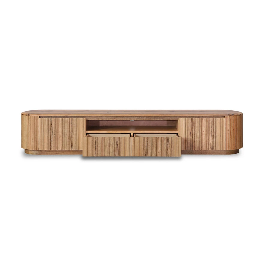 2.4m TV Entertainment Unit - Natural - Image 4