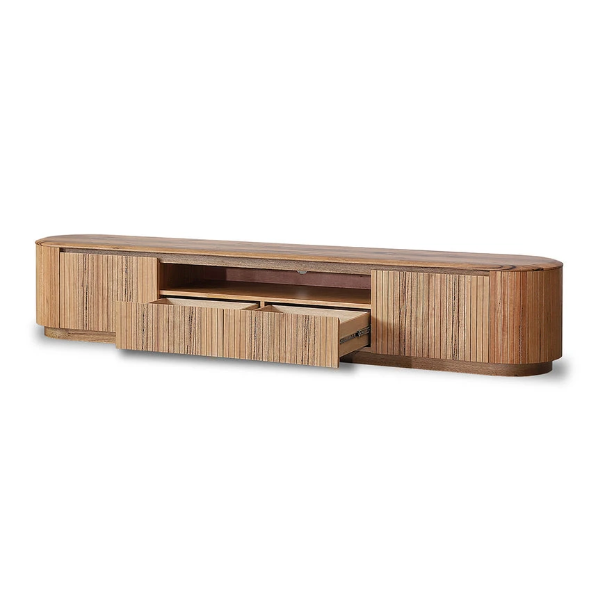 2.4m TV Entertainment Unit - Natural - Image 7