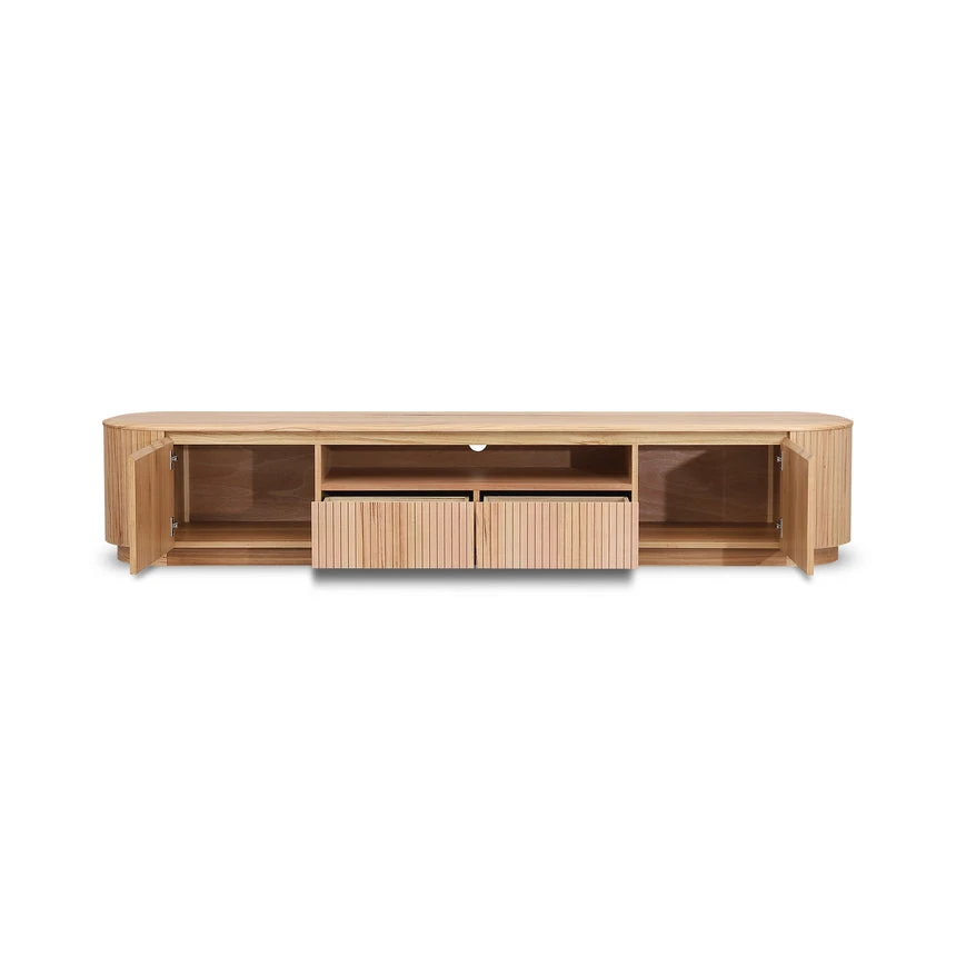 2.4m TV Entertainment Unit - Natural Ash - Image 13