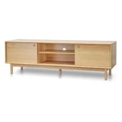1.8m TV Entertainment Unit - Natural