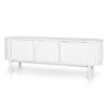 1.6m TV Entertainment Unit - Full White
