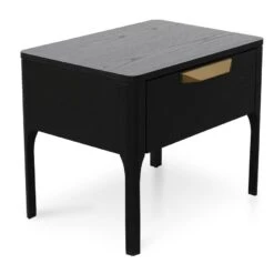 Bedside Table - Black Veneer -Calibre Furniture Sales Store adp08167 860x d9eb3a4d b2af 40e7 a473 d78d1465707d