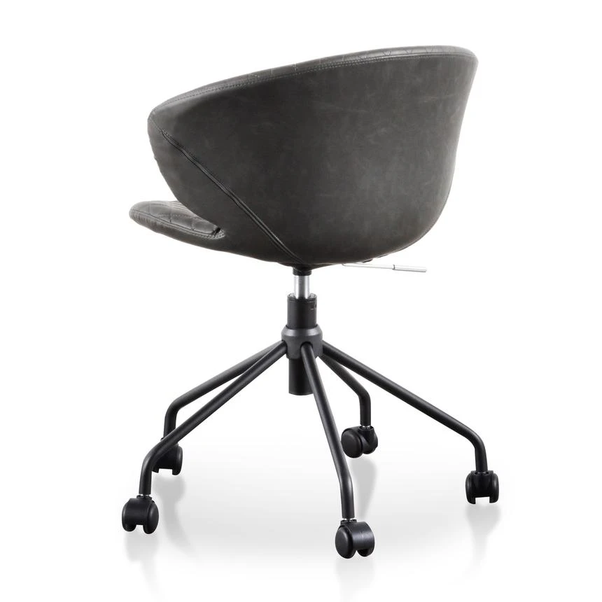 Office Chair - Charcoal With Black Base - Image 4